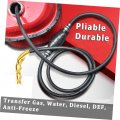 Supvox Hand Oil Pump Fuel Transfer Siphon Manual Water Hose For Fish Tank Gasoline Extractor Nbr Rubber And Aluminum