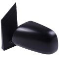 Ocpty Driver Side View Mirror Compatible With 2004-2010 For Toyota Sienna Textured Manual Folding Non-heated Abs
