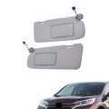 Sun Visor Left And Right With Mirror Light For Honda Crv 2017 2022 Gray Replacement 83280 Tla A12zb 83230 