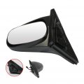 Ocpty Black Driver Side View Mirror Textured With Manual Remote Non-folding Compatible For 1996-2000 Honda Civic 76250s00a05