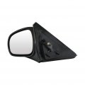 Ocpty Black Driver Side View Mirror Textured With Manual Remote Non-folding Compatible For 1996-2000 Honda Civic 76250s00a05