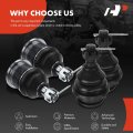 A-premium Set Of 4 Front Upper Lower Ball Joints Kit Compatible With Ford F-150 97-03 Heritage F-250 97-99 Expedition 97-02