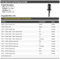 Marketplace Auto Parts Front Right Passenger Side Strut And Coil Spring Assembly Compatible With 2016-2021 Honda Civic