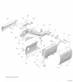 Polaris Rzr Shield-heat Headpipe Front Lwr Genuine Oem Part Qty 1