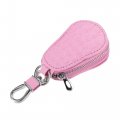 Uxcell 3 31 X2 13 Universal Car Key Fob Case Remote Covers Shell Holder Ring Zipper Bag Protector Wallet Keychain With Keyring