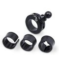 Techmount 4-30912-b Universal Motorcycle Handlebar Mount Kit Black This Is A Onlynd Does Not Come With Cradle To Hold Your 