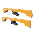 Dw723 2 Pack Miter Saw Mounting Brackets Heavy Duty Replacement For Dw7231 Dwx723 Dwx724 Dwx725 Stands With Quick Release 