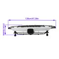 Front Bumper Upper Grille And Grill Chrome Trim Replacement For Accord 2021 2022 2023