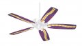 Tie Dye Spine 105 Ceiling Fan Skin Kit Fits Most 42 Inch Fans Fan And Blades Sold Separately 