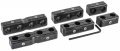 Spark Plug Wire Separators Black Fits 8mm 8 5mm Wires Includes 2-wire 3-wire 2 4-wire Stainless Hardware Hex Key 