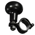 Vehicle Steering Wheel Spinner Knob Zone Tech Suicide Classic Black Premium Quality With Power Handles Universal Fit 