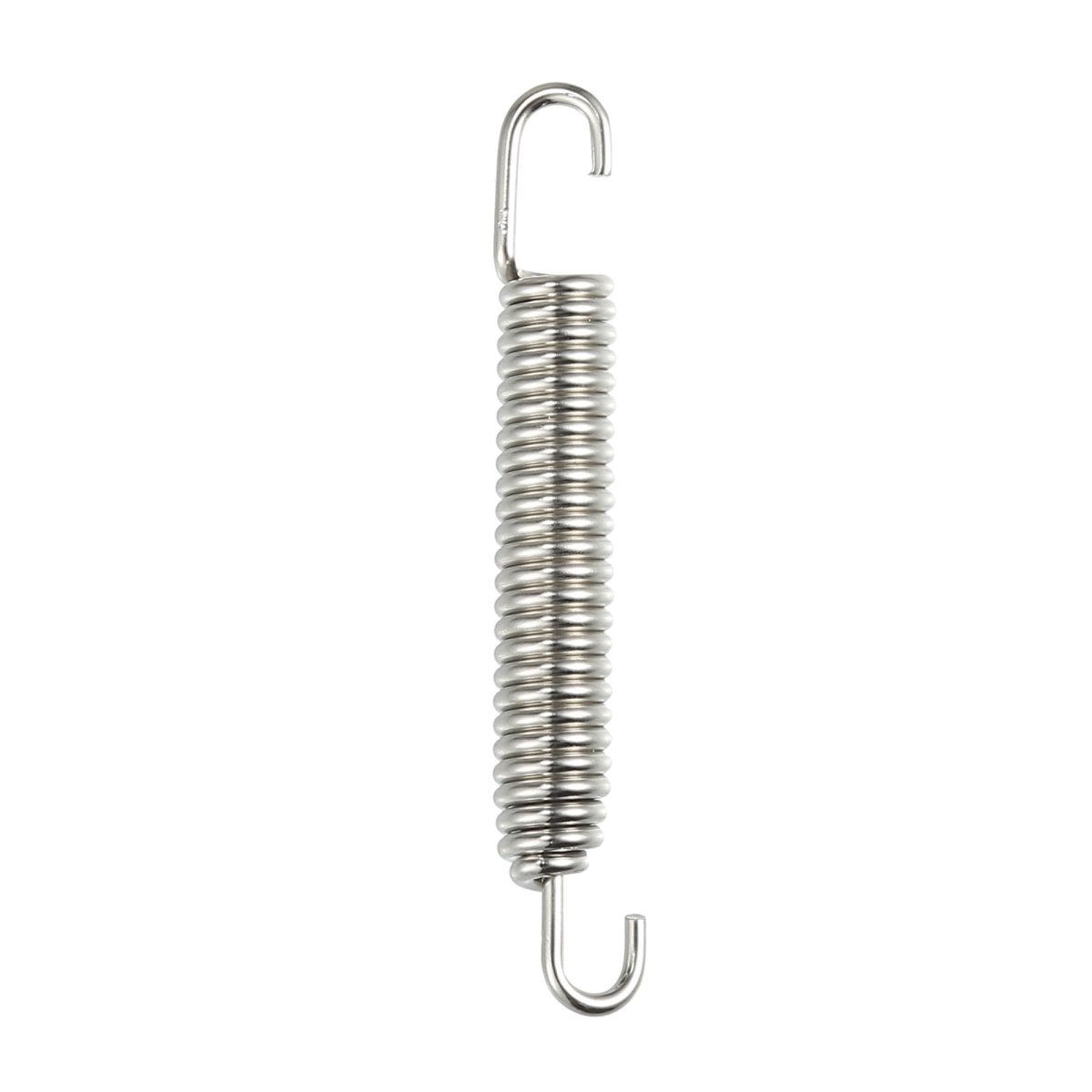 Motorcycles Universal Exhaust Pipe Spring 80mm 3 15 Stainless Steel Hook Modified Accessory Silver Tone