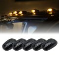 Usonline911 5pcs Led Cab Roof Top Marker Running Lights For Ford Jeep Dodge Truck Suv