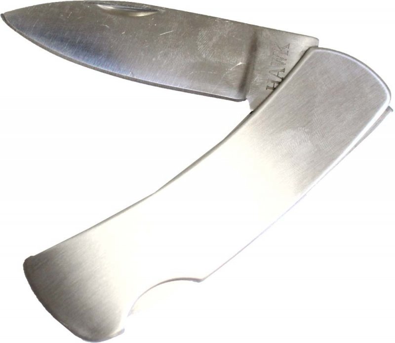 Dirk 6 75 17 1 Cm Stainless Steel Pocket Knife Compact Design With 2 Blade Which Folds Into The 4 Handle Great For Camping