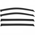 Ocpty Window Visors Fits For 2004-2009 Toyota Sienna Tape-on Rain Guards Side Wind Deflectors 4 Pieces 2pcs Front Rear