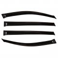 Ocpty Window Visors Fits For 2004-2009 Toyota Sienna Tape-on Rain Guards Side Wind Deflectors 4 Pieces 2pcs Front Rear