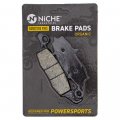 Niche Brake Pad Set For Suzuki Gs500 Gs500e Gs500f 69100-01820 59102-33810 Front Rear Organic