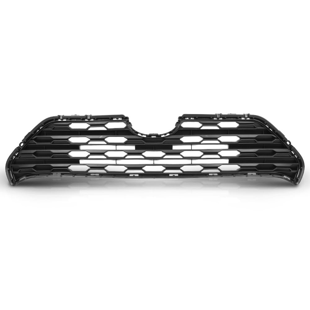 Front Bumper Upper Black Grille Grill Assembly For Toyota Rav4 2019 2020 2021 2022 2023 Part Number 531120r120