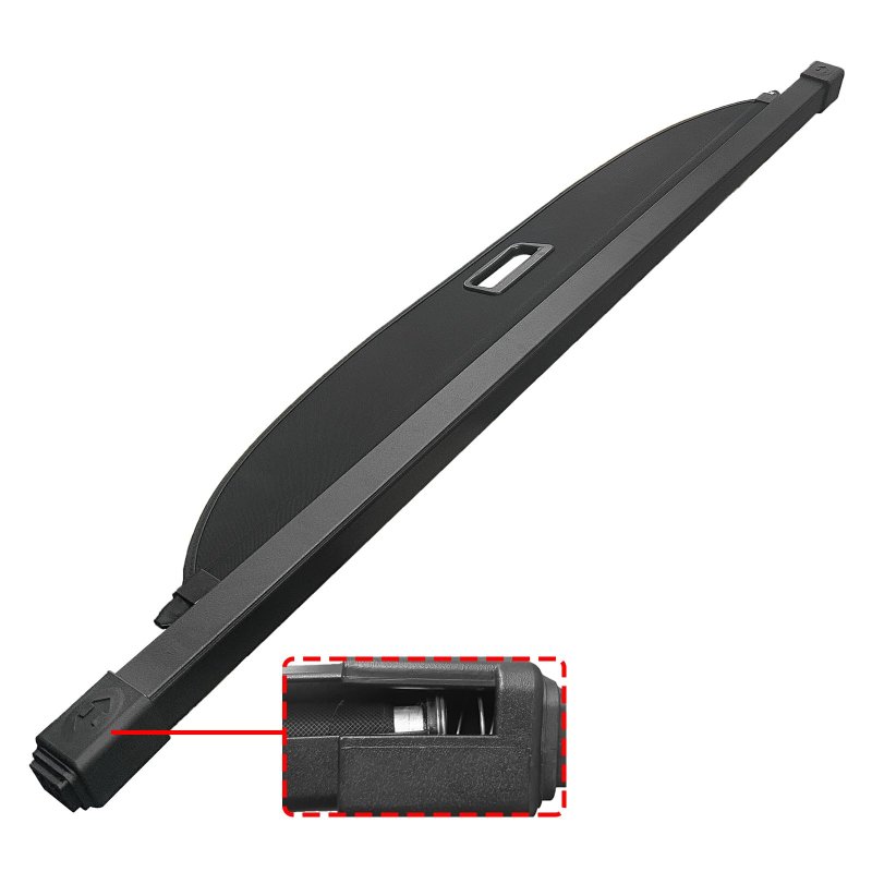 Carbhub Trunk Cargo Cover Fit For Nissan X-trail Rogue Sv S Sl Black 2021 2022 2023 Retractable Luggage Security Shielding