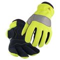 Revco Black Stallion 15hv Hi-vis Spandex Syn Leather Insulated Gloves X-large 