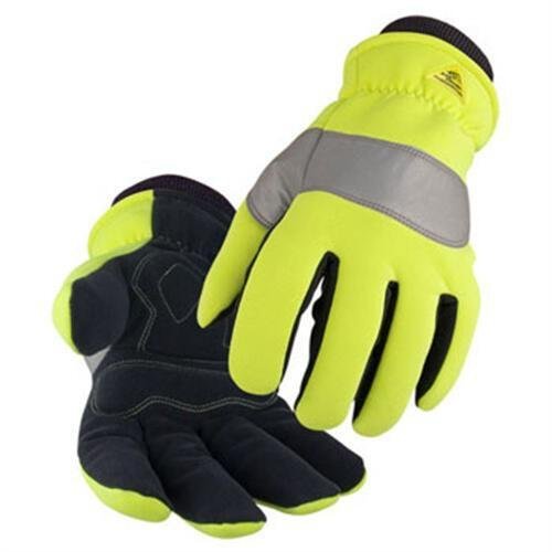 Revco Black Stallion 15hv Hi-vis Spandex Syn Leather Insulated Gloves X-large