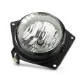 Fog Light Assembly Driver Side With Bulbs For 2006 2007 2008 2009 2010 Hummer H3 Fits Hu2592101 And 15807157 Clear Lens Halogen 