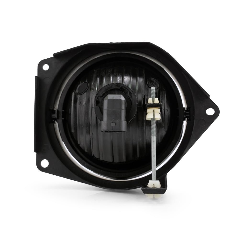 Fog Light Assembly Driver Side With Bulbs For 2006 2007 2008 2009 2010 Hummer H3 Fits Hu2592101 And 15807157 Clear Lens Halogen