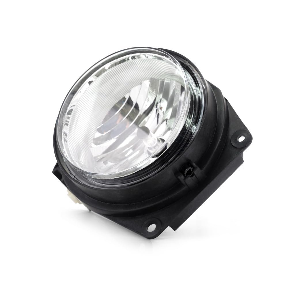 Fog Light Assembly Driver Side With Bulbs For 2006 2007 2008 2009 2010 Hummer H3 Fits Hu2592101 And 15807157 Clear Lens Halogen