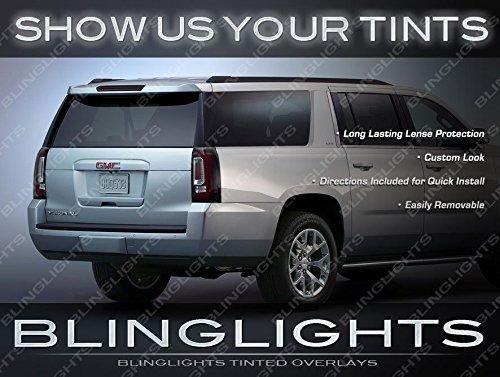 Blinglights Compatible Tinted Tail Light Protective Film Covers For Chevrolet Suburban All Years