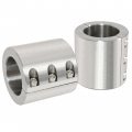 Kuafu Split Collar Tube Clamp Compatible With 1 875 Od Size Steel Weldable Bolt On Roll Cage Mounts -2 Pcs
