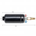 Weileite Inline Fuel Pump 300lph High Pressure With Install Kit Universal External 12v 145psi Fit For An10 Inlet An6 Outlet