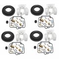 Cicitree 4 X Carburetor Repair Kits With Diaphragm Float Compatible For Suzuki Gsxr1100 Gsxr750 Gsf1200s Gsx1100f