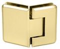 Crl Pinnacle 345 Series Brass Adjustable 135a Glass-to-glass Hinge 