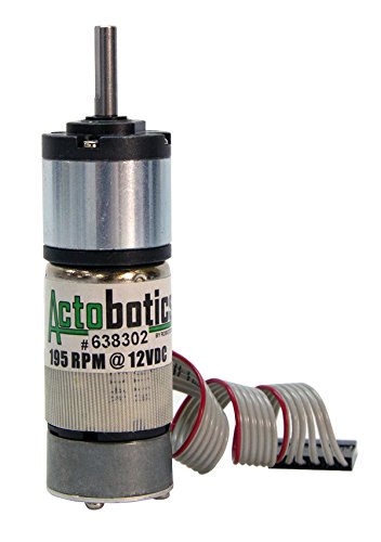 195 Rpm Planetary Gearmotor With Encoder