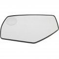 Chevy Silverado 1500 2014 15 16 17 2018 Mirror Glass Driver Side Heated W Backing Plate All Cab Types Flat Type Replacement For 