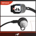 A-premium Abs Wheel Speed Sensor Compatible With Chevrolet Gmc Models Express 1500 2013-2014 Savana Rear Driver And Passenger