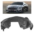 Hecasa Front Inner Fender Liner For 2015-2017d Mustang 2-door Replacement For Fo1248165 Fr3z16103a Splash Shield Guard Black 