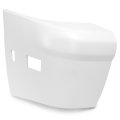 Rear Bumper End Cap For 2010-2013d Transit Connect Xl Xlt Premium Corner Plastic Pp Left Side Painted White Replacement For