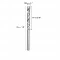 Uxcell 2 65mm Solid Carbide Drill Bits Straight Shank For Stainless Steel Alloy Hard Hardened To 50 Hrc