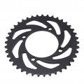 Tissting 41 Tooth Rear Sprocket 420 Chains 4 Holes Black Steel Chain For Diy Go Kart Atv Light Motorcycle