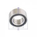 Wflnhb Front Wheel Bearings And Seals Kit Replacement For Honda Trx500 650 680 2005-2020