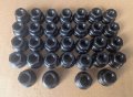 32pcs M14x2 Open End Flangelat Lug Nutsor 1999 2002ord F 250 F 350 F 450 F 550 F53 Super Duty Black Alloy Steel Replaces 611 
