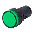 Baomain Led Indicator Light Pilot Signal Lamp Ad16-22ds Green Ac 110v Pack Of 5 