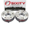 2 Pc Sixity 5x4 75 Wheel Spacers For Chevy Camaro Corvette M12x1 5mm 1 25in Studs Lugs 