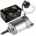Caltric Starter And Relay Solenoid Compatible With Honda Trx400x 2x4 2009 2010 2011 2012 2013 2014