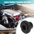 X Autohaux 2pcs Lower Rubber Cushion Bushing Radiator Mount Insulator For Chevrolet Impala 2014-2020 Malibu 2004-2021 Cadillac