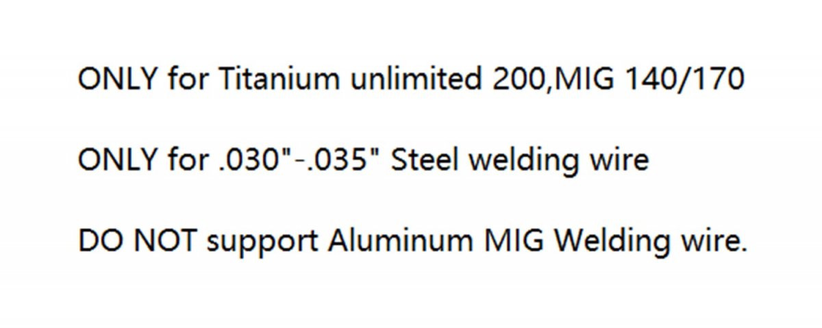 Mig Welding Gun 10 180a 5 Pins Fits Titanium Unlimited 200 Mig 140 170