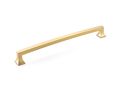 Schaub Menlo Park Collection 15 In 381mm Appliance Pull Signature Satin Brass 539-ssb 