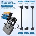 3pcs Remote Controller Data Cable Type-c Micro To Usb For Dji Mavic Pro Platinum