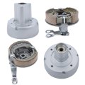 4pcs Motorbike Front Rear Drum Brake Hub Cover Panel Replacement For Z50 Z50j Z50r 